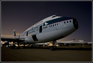 Illustration for article titled Silent scenes from the airplane graveyards of the American Southwest